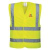 Hi-vis two-band-and-brace vest (C470) Thumbnail